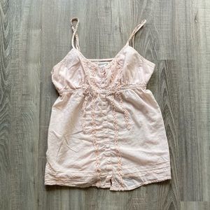 Aeropostale Baby Doll Ruffle Tank